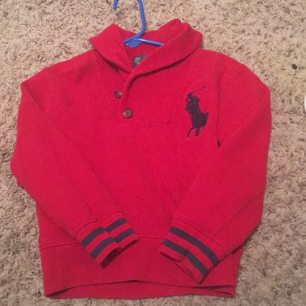 Kids polo sweater